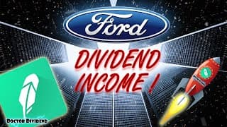 BUY FORD for the DIVIDEND! | Stock Market Dividend Investing!