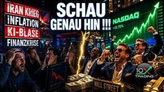 🚨 HAST DU ANGST – ODER BIST DU GIERIG ⁉️💥 BITCOIN 💥 Nvidia Tesla AMD ServiceNow Palantir Ethereum