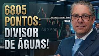 S&P 500: O divisor de águas nos 6805 pontos