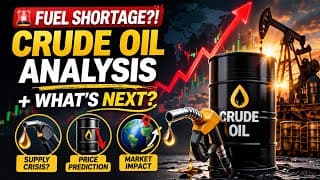 🚨 FUEL SHORTAGE?! CRUDE OIL ANALYSIS + WHAT’S NEXT