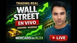 Próximo Bullrun? - Abre Wall Street😎 | Análisis y Trading en Vivo (NASDAQ - BTC - XAU)