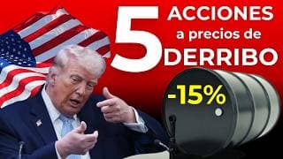 ⛔️ 5 acciones a a vigilar tras el DESPLOME del petróleo