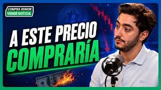 BITCOIN en baja: una apuesta que puede dejarte sin vacaciones ₿⚠️🏖️ | #CompraRumorVendeNoticia