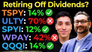 He'll Retire Off Covered Call ETFs & Dividends Paid for his Mortgage...(Risks & Yield Reality Check)