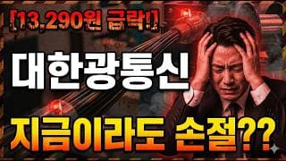 [대한광통신 주가 전망] 손절도 방법이다? #대한광통신 #대한광통신주가 #대한광통신주가전망
