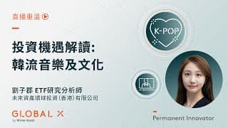 Global X韓流音樂及文化ETF（3158）投資機遇解讀