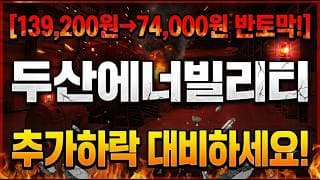 [두산에너빌리티 주가 전망] 방어만 잘해도 손실 줄입니다! #두산에너빌리티 #두산에너빌리티주가전망 #두산에너빌리티주가