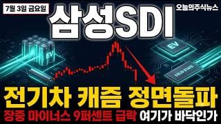 [삼성SDI 주가 전망] 전기차 캐즘 vs AI 데이터센터, 장중 -9% 여기가 바닥인가 #삼성SDI주가전망 #삼성SDI목표가 #삼성SDI