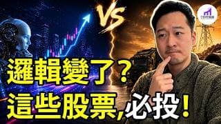 AI瘋狂恐下跌！？此時必投這些股票！【D的財富鏈/美股】