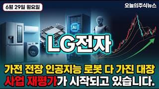 [LG전자 주가 전망] 피지컬 인공지능 시대의 핵심 가전 전장 로봇 다 가졌다 #lg전자주가전망 #lg전자목표가 #lg전자