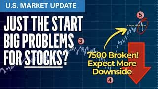 Just the Start of Big Problems for Stocks? | Elliott Wave S&P500 VIX Technical Analysis