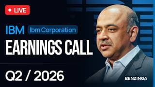 IBM Q2 FY26 Earnings Call | $IBM | 🔴 WATCH LIVE
