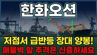 [한화오션 주가 전망] 한화오션 주가전망 종전 코스피 급등 조선주 강세.. KDDX 차기구축함 사업자 선정까지 지금 추격해도 될까? #한화오션주가전망 #한화오션목표가 #한화오션