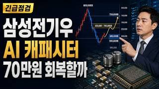 [삼성전기우 주가 전망] AI 캐패시터 급등, 70만원 회복할까? #삼성전기우주가전망 #삼성전기우목표가 #삼성전기우
