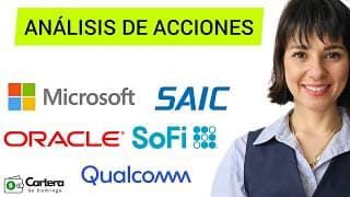 ANÁLISIS TÉCNICO DE ACCIONES PARA NO PERDER DINERO: SAIC, MICROSOFT, ORACLE, SOFI y QUALCOMM