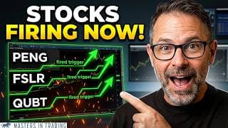 PENG, FSLR, QUBT: Which Stock Option Triggers Are Firing Today?