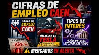 Cifras de Empleo Frias Reacción del Mercado | Entregas de Tesla