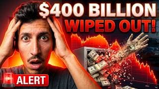 ALERT: Over $400 Billion Has Been Wiped Out From US Markets