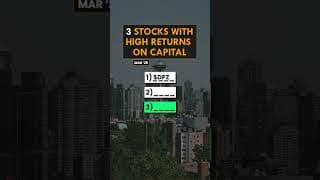 3 High ROIC Stocks That are Undervalued in April