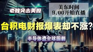 美股解析｜台积电财报爆表却不涨？半导体遭全球围剿. #美股 #英伟达 #甲骨文 #英特尔 #特斯拉 #soun #苹果 #投資  #crcl  #amd