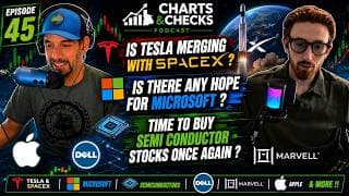 EPISODE 45: TIME TO BUY TESLA ?? MICROSOFT KEEPS DROPPING !!  DELL + MARVELL + APPLE !!
