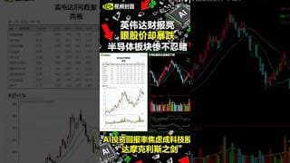 英伟达财报亮眼股价却暴跌，半导体板块惨不忍睹，AI投资回报率焦虑成科技股“达摩克利斯之剑”