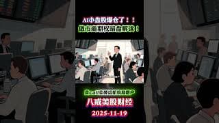 美股疯狂暴跌怎么办！三周暴跌、账户腰斩？高波动时代，为什么我只用 200 美金扛过去 美联储12月不降息！加密货币黄金白银点位！ #投資 #美股 #btc