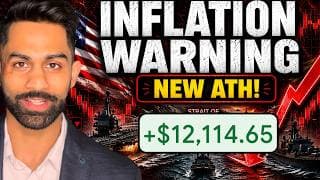 🚨 URGENT Warning: Markets HIT NEW ATH as Inflation HITS 3 Year HIGH!! US and Iran Talks STALL