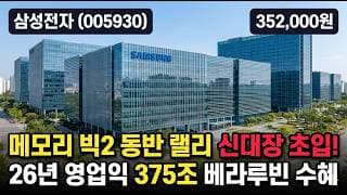 [삼성전자] 38만원 신고가 찍고 급락, HBM4 최초 양산의 반전 - 목표가 85만 영업이익 200조, 지금 담을까 #삼성전자