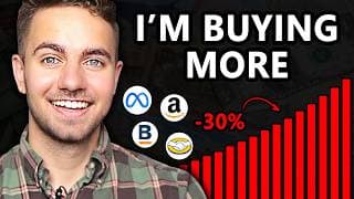 4 Stocks I'm Buying As The Market Crashes