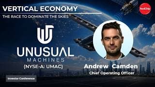 Unusual Machines (NYSE-A: UMAC) | Vertical Economy Investor Conference Replay
