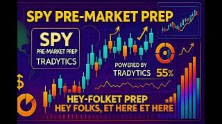 $SPY Pre-Market Prep: A Wide Open Aggregate!