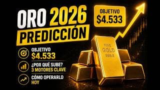 Predicción Oro 2026: Por qué Bernstein elevó el objetivo y cómo operarlo hoy 🏆
