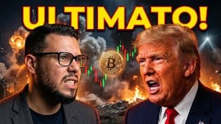 🚨 TRUMP AO VIVO! PRAZO FINAL AO IRÃ! O QUE ACONTECE COM BITCOIN E MERCADOS?