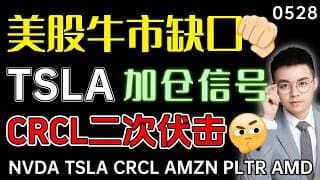 【tsla 股票】特斯拉何时加仓，趋势运行特征解读！crcl买入止损后，第二个低吸伏击区！美股又有缺口，牛市中的缺口特征！｜ tsla 技术分析 ｜ btc 加密货币 ｜crcl 股票