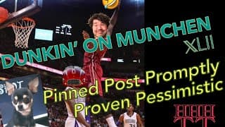 Dunkin' on Munchen 42.0: Pinned Post Promptly Proven Pessimistic