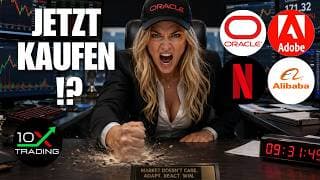 🚨 ORACLE DEBAKEL – JETZT KAUFEN ⁉️🔎 Adobe – Neflix – Alibaba - Aktien Analyse