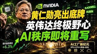 英伟达Computex前瞻：黄仁勋这次带来的，不是新品发布，是一场算力秩序的重写！#美股 #投资 #财经