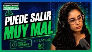 ORACLE puede salir MUY bien… o MUY mal: su deuda preocupa ☁️💣📉 | #CompraRumorVendeNoticia