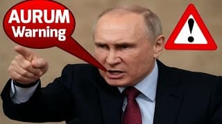 Vladimir Putin FURY: Russia issues AURUM Warning ⚠️ 