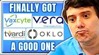 I'm Buying! Vaxcyte, Vera Stock, Spruce SPRB Long, Tvardi Analysis, OKLO Short | Martin Shkreli
