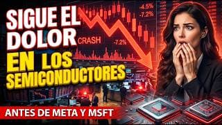 Continua el Dolor en Los Semiconductores a Espera de La FED y Earnings de META y MSFT
