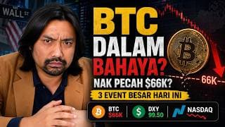 🚨Bitcoin Crash: Bitcoin Jatuh Kuat, Nasdaq Masih Selamat?