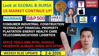 ENGLISH VIDEO - LOOK AT SECTOR & GLOBAL - 2-6-2026 💥US MARKET UP! | KLCI NVIDIA BYD APPLE TESLA