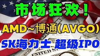 市场狂欢！AMD  ~  博通(AVGO)SK海力士超级 IPO ...！