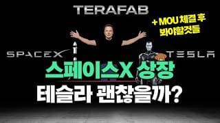 스페이스X 상장은 테슬라에 괜찮을까? (마소 엔비 구글 아마존 팔란 iren crwv vrt gev hood rklb mu amd 골드 오일 분석)