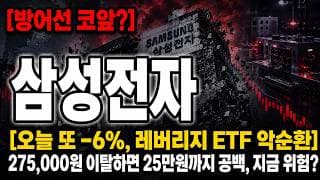 [삼성전자 주가 전망] 도대체 왜 하락하는지 이유는 알아야 합니다! #삼성전자주가전망 #삼성전자목표가 #삼성전자