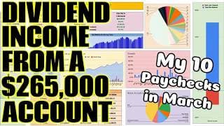 How Much My Dividend Portfolio Paid Me in March! ($265,000 Portfolio!)