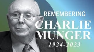 [Charlie Munger] Final Unedited Conversation: Charlie Munger's Last Interview | 2023-11-30