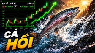 🔴VN-INDEX 24/07/2026: Cá hồi vượt thác - Phiên cầm máu